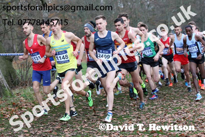 Senior mens British Athletics Liverpool Cross Challenge, Sefton Park, Liverpool. Photo:  David T. Hewitson/Sports for All Pics